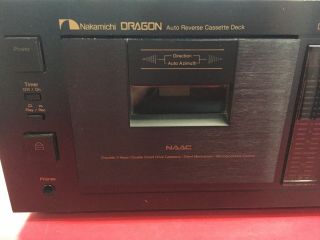 Nakamichi Dragon Cassette Tape Deck Recorder Audiophile 2