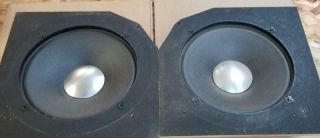 TWO JBL C38 BARON SPEAKER CABINETS WITH D - 131 D131 D - WOOFERS 4
