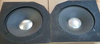 TWO JBL C38 BARON SPEAKER CABINETS WITH D - 131 D131 D - WOOFERS 5