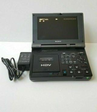 Sony Gv - Hd700/1 1080i Hdv Minidv Portable Walkman Player Recorder Vcr Deck Hdmi