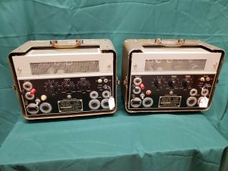 US Signal Corp Western Electric 6L6 5881 Tube Power Amplifiers [Pair] 2