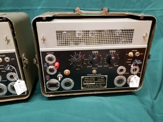 US Signal Corp Western Electric 6L6 5881 Tube Power Amplifiers [Pair] 4