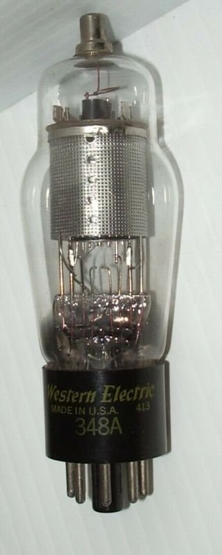 Western Electric 348a Tube Not Guaranteed And No Returns/refunds