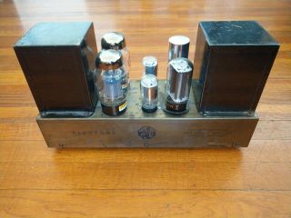 Pilot Aa - 904 Mono Tube Power Amplifier With Kt - 88 Tubes (pilotone) - Great