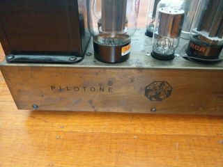 Pilot AA - 904 Mono Tube Power Amplifier with KT - 88 Tubes (Pilotone) - Great 6