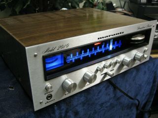 Marantz 2010 Am/fm Stereo Receiver Re - Capped / Leds & Faceplate Protector