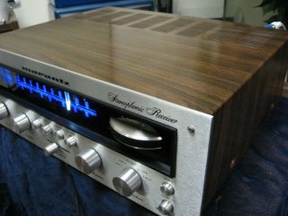 MARANTZ 2010 AM/FM STEREO RECEIVER RE - CAPPED / LEDs & FACEPLATE PROTECTOR 2