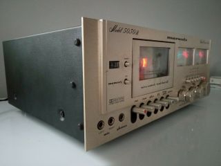 Marantz Model 5030b stereo cassette deck top of the line 3 heads, 3