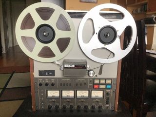 Teac A - 3440 Reel To Reel 4 - Channel Multitrack Tape Recorder W/simul - Sync