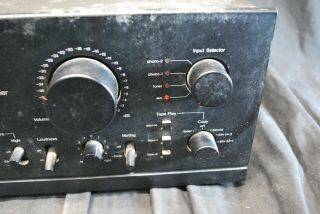 Sansui AU - 717 Integrated Amplifier Turns On - A14 4