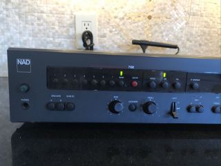 NAD 7100 Monitor Series Stereo Receiver AM/FM with Remote 2