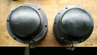 Microtecnica field coil pair drivers - Cinemeccanica Klangfilm Western Electric 2