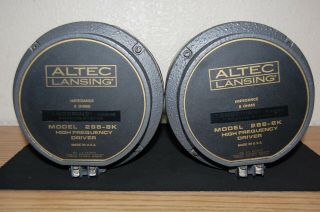 Altec Lansing 288 - 8k High Frequency Driver Tangerine Radical Phasing System 8 Oh