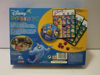 Disney DVD Bingo Mattel Family Fun 4,  H7367 Makers Of SceneIt Mickey Princess 2