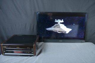 PIONEER ELITE CLD - 97 CD - CDV - LD Laser Disc Player,  With Star Wars CAV Box 3