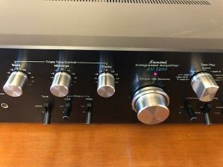 Classic Sansui AU - 5900 Integrated Amplifier - - Recapped & More 2