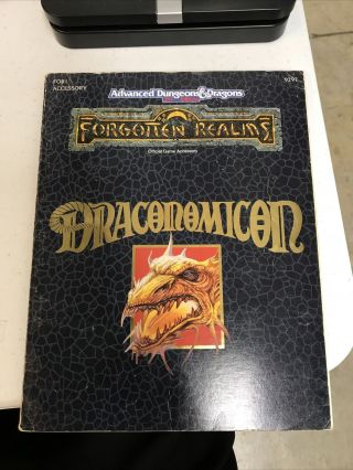 Advanced Dungeons & Dragons 2nd Edition: Forgotten Realms: Draconomicon 9297