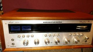 Marantz 2270 Stereophonic Receiver With Wood Case