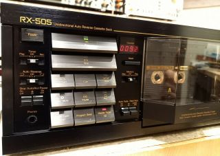 Nakamichi RX - 505,  3 head cassette deck,  serviced,  Nichicon,  Elna Silmic II caps. 2