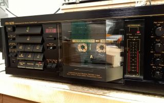 Nakamichi RX - 505,  3 head cassette deck,  serviced,  Nichicon,  Elna Silmic II caps. 3