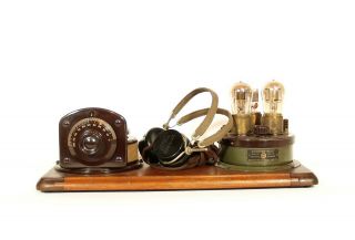 1922 Atwater Kent Model 2 Breadboard Radio Factory - Built With No Mods