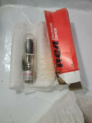 One Rca 845 Triode Audio Power Tube Nos Made In Usa