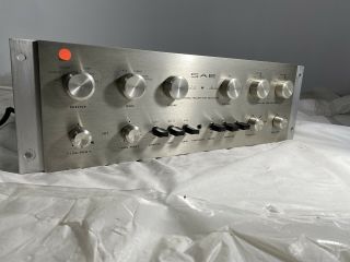 Sae Mark One Solid State Stereo Preamplifier Equalizer