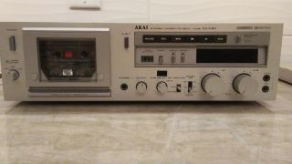 Akai Gx - F80 3 - Head Stereo Cassette Deck -
