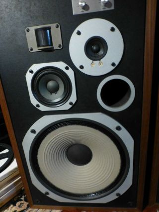 Pioneer HPM - 100 Speakers (200 Watt Ver) musicsave1 ONLY - 1 Midrange Not 3