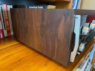 McIntosh MA6100 Integrated Amplifier with Slant Leg Cabinet - 100 Operational 3