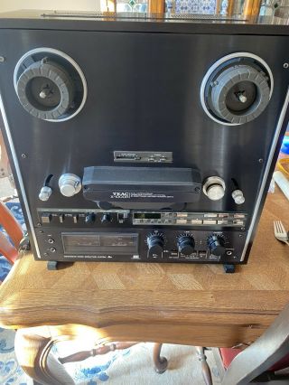 Teac X - 1000r Reel To Reel Tape Deck Serviced Calibrated Ex