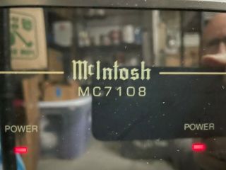 Mcintosh Mc7108 8 Channel Power Amplifier