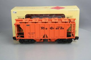 Aristo - Craft 41211 Rio Grande 2 Bay Covered Hopper - Plastic Wheels Ex/box