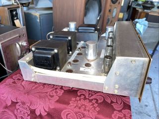 HH SCOTT TYPE 222C STEREO - MASTER Tube integrated Amplifier parts 4