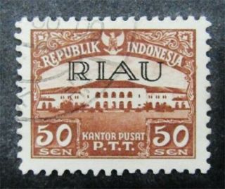 Nystamps Indonesia Riau Stamp 11 $100 F26y828