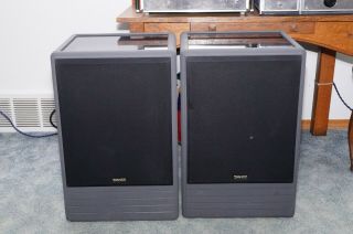 Pair Tannoy System 12 Dmt Mkii Professional Speakers In Exc