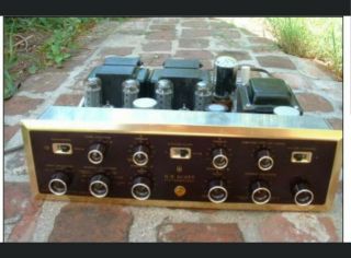 H.  H.  Scott Lk 72 Stereo Vacuum Tube Amplifier