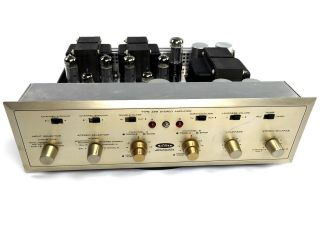Vintage Hh Scott 299 - A Stereo Tube Amplifier W/ 7189 12ax7 5ar4 Tubes Well