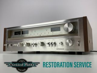 Complete Professional Restoration Service For Pioneer Sx - 1080 Or Sx - 980 Receiver