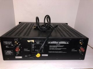 Carver A - 500X THX Certified Magnified Current Power Amplifier 250WPC Estate Item 6