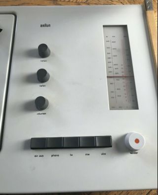 Braun Sk55 Röhrenradio Audio System Dieter Rams 4