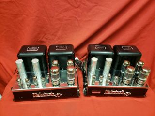 Mcintosh Mc - 60 Kt - 88 / 6550 Tube Mc60 Power Amplifiers