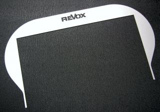 metal case,  aluframe & badge for your ReVox B77 taperecorder - Swiss made. 2