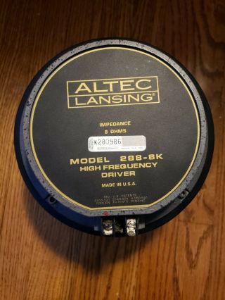 Altec Lansing 288 - 8K High Frequency Drivers (Pair) 5