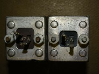 Pair,  Western Electric Type 147A Capacitors/Condensers,  4 MFD,  Vintage 3