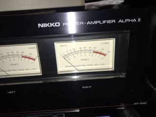 Nikko Power Amplifier Alpha 2