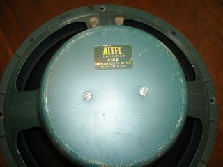 Vintage Altec Lansing 416A Woofer 15 