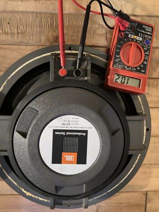 Pair JBL 2213H Woofers For Jbl 4311,  4312 And Others 3