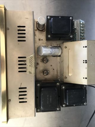 Vintage Sherwood S - 5000 Tube Amplifier Powers On 3