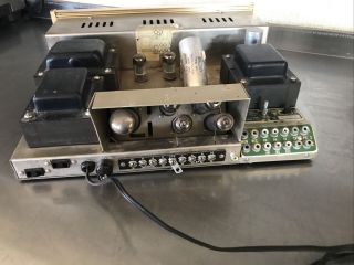 Vintage Sherwood S - 5000 Tube Amplifier Powers On 6